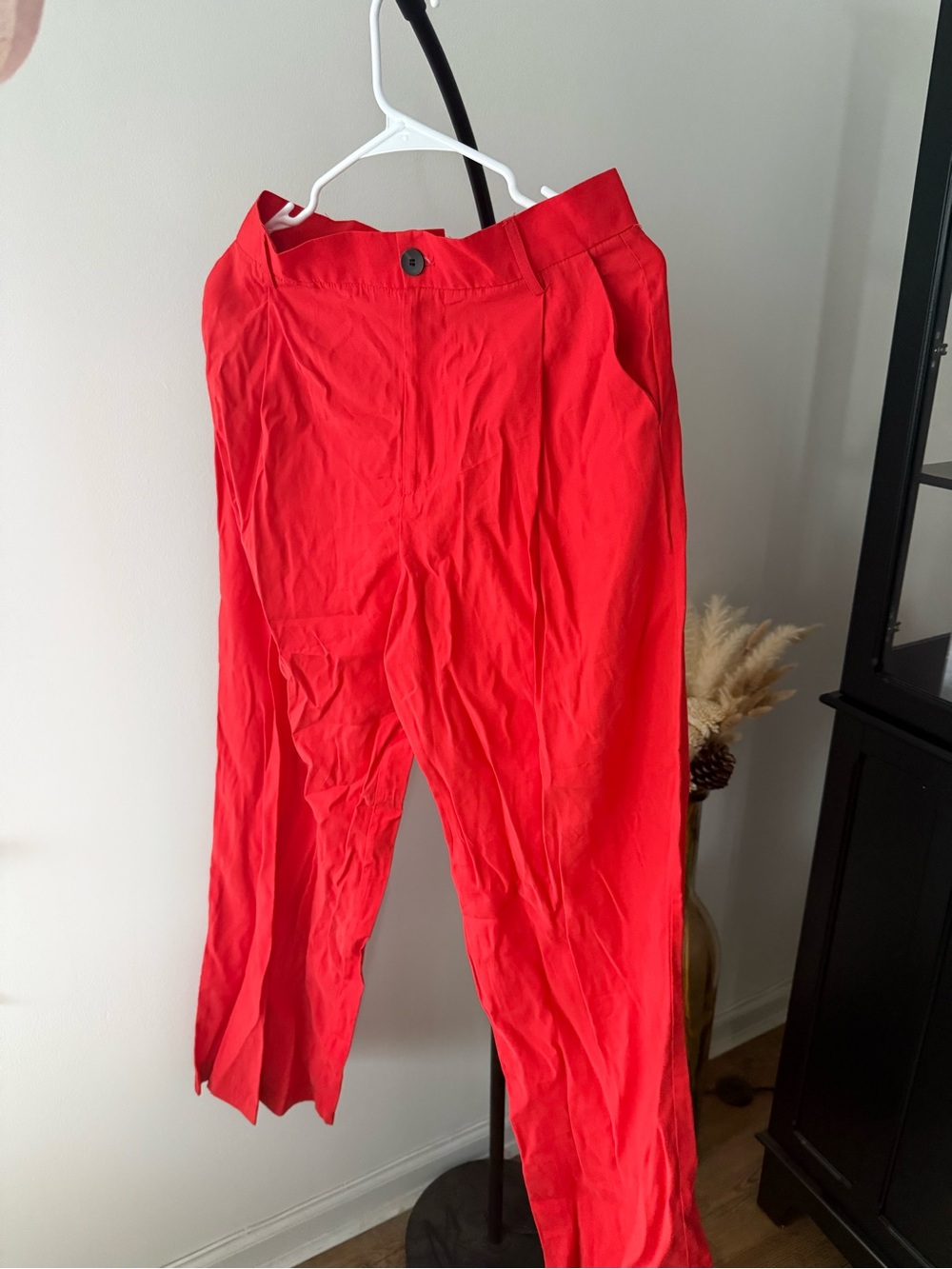 Zara Bright Red Chinos